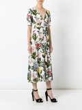 floral print tea dress