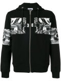 patch hooded sweatshirt