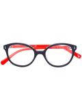 colour block glasses