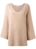 flared sleeve jumper 