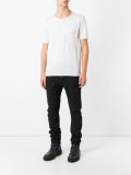 shredded detail jeans