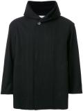 hooded short coat