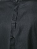 band collar shirt  