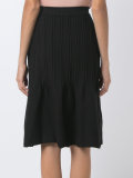 pleated A line skirt
