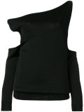 off the shoulder cut out top