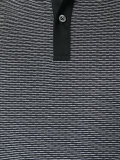 contrast collar polo shirt 