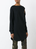 cut-out detail blouse