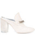 chain detail mules