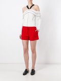 drawstring tailored shorts