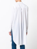 elongated shirt