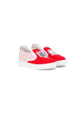 mesh slip-on sneakers 