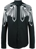 geometric print shirt
