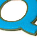 'Q' sticker