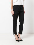 lace detail trousers 