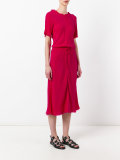 drawstring waist dress