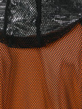 layered fishnet sports top 
