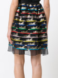 tiger print algernon skirt 