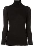 turtle neck fine knit top