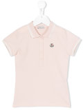 embroidered logo polo shirt 
