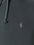 embroidered logo hoodie 