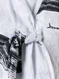 印花衬衫连衣裙