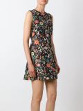 floral embroidered shift dress