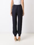 stripe details trousers