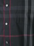 checked print shirt