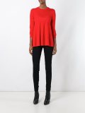 open knit detail jumper