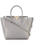 'Rockstud'梯形手提包