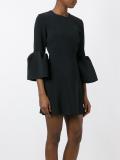 flared sleeve dress