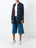 flared buttoned coat
