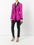 jacquard kimono jacket