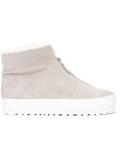 front zipped boots