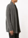 buttonless cardigan  