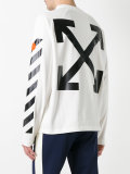 logo stripe jumper