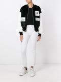 fur effect bomber jacket