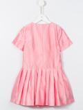 shortsleeved pleated dress