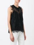 lace detail blouse