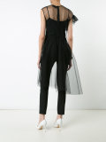 sheer tulle dress