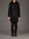 hooded coat