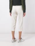 cropped tailored trousers