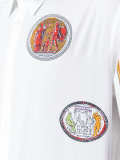 logo print shirt