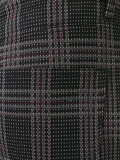 woven check trousers 