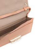 flower embellished crossbody bag