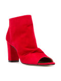 open toe ankle boots