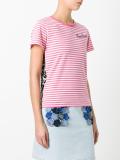 printed patchwork T-shirt