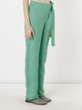 high waisted straight trousers 