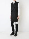 asymmetric four pocket vest