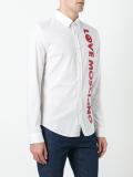 logo print shirt 